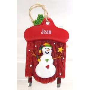 Ganz Personalized Jean Christmas Ornament
