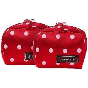  Jimeale New York Nice Cosmetic Bag, 2 ct (Quantity of 2 