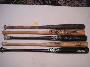 Shane Spencer Game Used Bat New York Yankees Cleveland Indians COA 