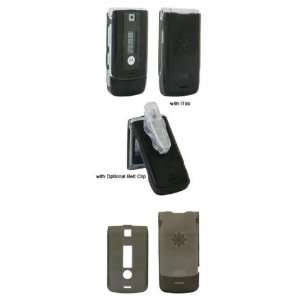    TSMNC Motorola W385 Smoke Snap on iTab Protector Case Electronics