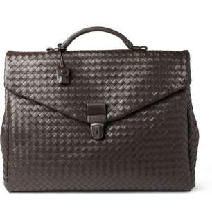 Bottega Veneta Large Intrecciato Leather Briefcase  MR PORTER