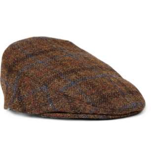    Accessories  Hats  Flat cap  Harris Tweed Wool Flat Cap