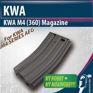 KWA M4 M16 SR16 series airsoft AEG 350rounds magazine  