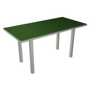  Recycled European Rectangular Counter Dining Table  Forest 
