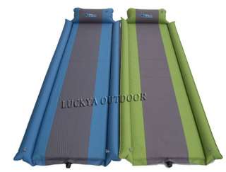 Camping Self Inflating Mat Pillow Air Bed with Armrest  