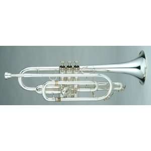  Dynasty M354 Soprano Bugle In Silver Musical Instruments