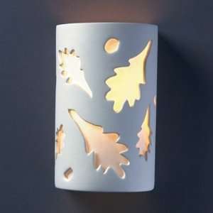 Justice Design 7465 BIS, Ambiance Ceramic Wall Sconce Lighting, 1 