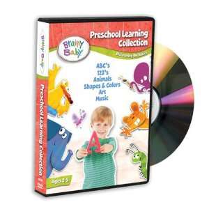    Brainy Baby Preschool Learning Collection DVDs Toys & Games