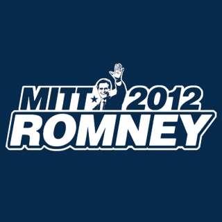 MITT ROMNEY 2012 republican campaign conservative SCREEN PRINTED Tees 