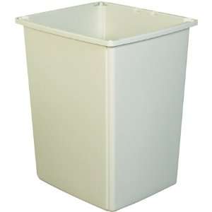  RUBBERMAID 56 Gallon Glutton Receptacles   Brown Office 