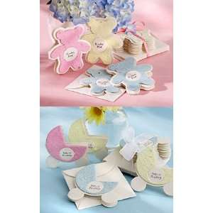  Plantable Bear & Baby Carriage Favors Health & Personal 