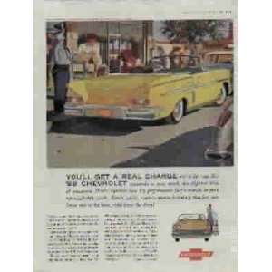 1958 Chevrolet Impala Convertible Ad, A3944.