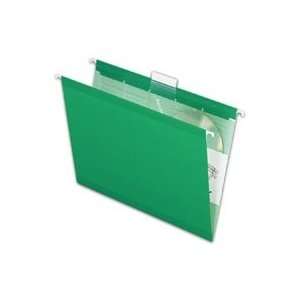   Reinforcd Hanging Fldrs 8.5x11 Brght Green 25/Bx from Office Depot