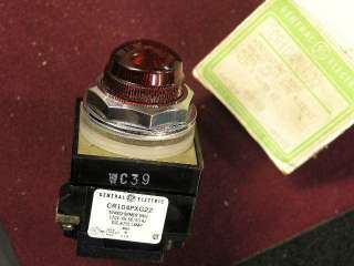 GE CR104PXG22 Heavy Duty Oiltight Indicator Light Red   