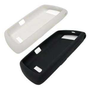  Black and White Silicone Skin Cover Case for Blackberry 