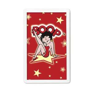  Magnet with Clear Acrylic Frame 2x4, Star, Red