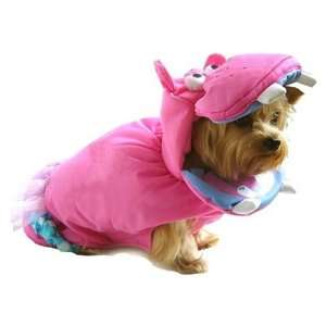  Halloween Pink Hippo Dog Costume Toys & Games