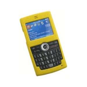 com Rubberized Plastic Phone Case Cover Yellow For Samsung BlackJack 