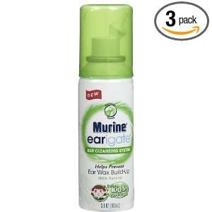  Murine Earigate Ear Cleansing System for Kids 3.3 Oz (Pack 