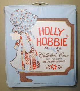   HOLLY HOBBIE Padded MINIATURE COLLECTOR CASE with Original Insert