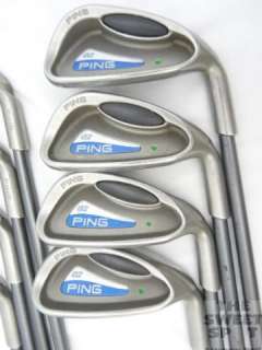 Ping Golf G2 HL Green Dot Iron Set 3 PW Graphite Regular Right Hand 