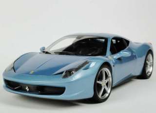 18 Ferrari 458 Italia blau blue   HotWheels T6919  