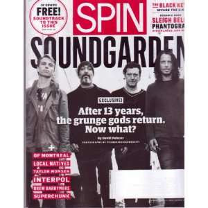  SPIN Magazine Sept 2010) SOUNDGARDEN After 13 Years Staff 