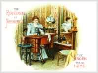 Singer Antique Sewing Machine History Catalogs on CD  