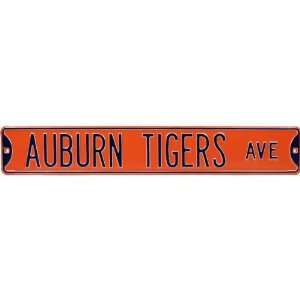  Auburn Tigers Authentic Street Sign