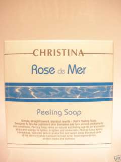 Christina   Rose De Mer Face Peeling Soap +Gift Serum /Lightens 