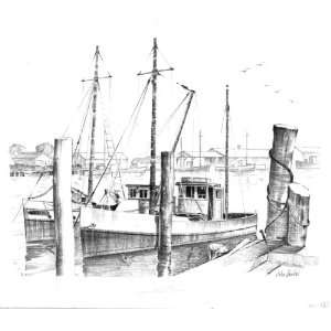  Chincoteague Fishing Boats