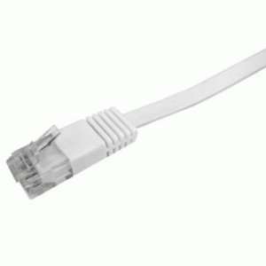  Cat 6 Flat Cable 5M White Electronics