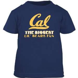  Cal Golden Bears Navy Blue Infant Biggest Little Fan T 