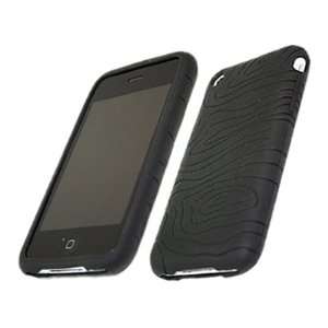  iTALKonline BLACK TYRE GRIP Soft SILICONE Case Cover Pouch 
