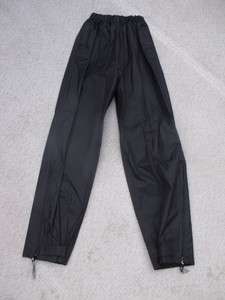 Viking Waterproof Rain Pants Ladies Black Size 4 6 X/S  