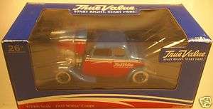ERTL WILLYS COUPE 1933 TRUE VALUE DIECAST TRUCK 26TH  