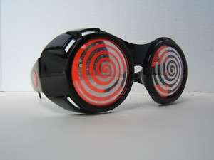 Huge Rave Hypnotic Goggles Wear Clothing Cyber Goth DJ  
