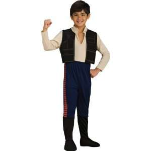  Childs Han Solo Costume, Small (Size 4 6) (Ages 3 4) Toys 