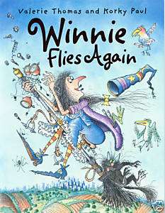 CHILDRENS EARLY READING PICTURE STORY BOOK WINNIE FLIES AGAIN  