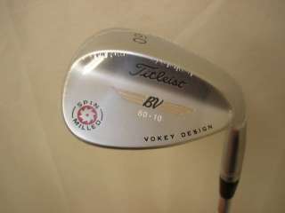 NEW 2010 TITLEIST VOKEY WEDGE SPIN MILLED CHROME 60.10* 084984331374 