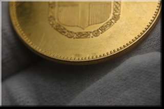 Italy UMBERTO II 1946 Gold Medal 34.95 g Au 900 diameter of 45 mm Rare 
