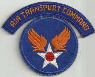 Air Transport Command Army Air Force WWII Era Patch g  