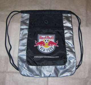 MLS Soccer NY RED BULLS Fitness Bag SACKPACK New  