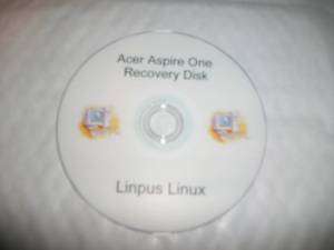 ACER ASPIRE ONE RECOVERY DISK LINPUS**  