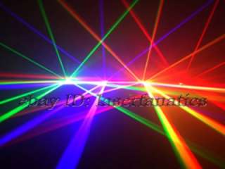 DJ 280mW RGB Four 4 Tunnel DMX512 Beam Laser Light Show  