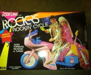Vintage 1980s Arco Barbie Rockers Rockin Cycle. Unopened  