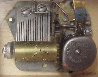 Vintage Thorens Swiss Music Box Cylinder Laras Theme  