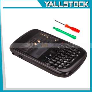   Cover Faceplate for Blackberry Curve 8520 Black   