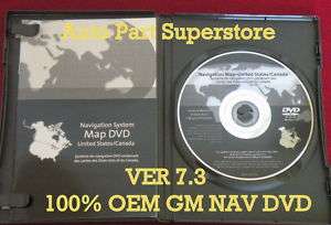 CHEVY GM GMC NAVIGATION GPS SOFTWARE MAP CD DISC DVD  