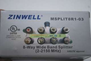 ZINWELL MSPLIT8R1 03 8 Way High Frequency SWM Splitter  